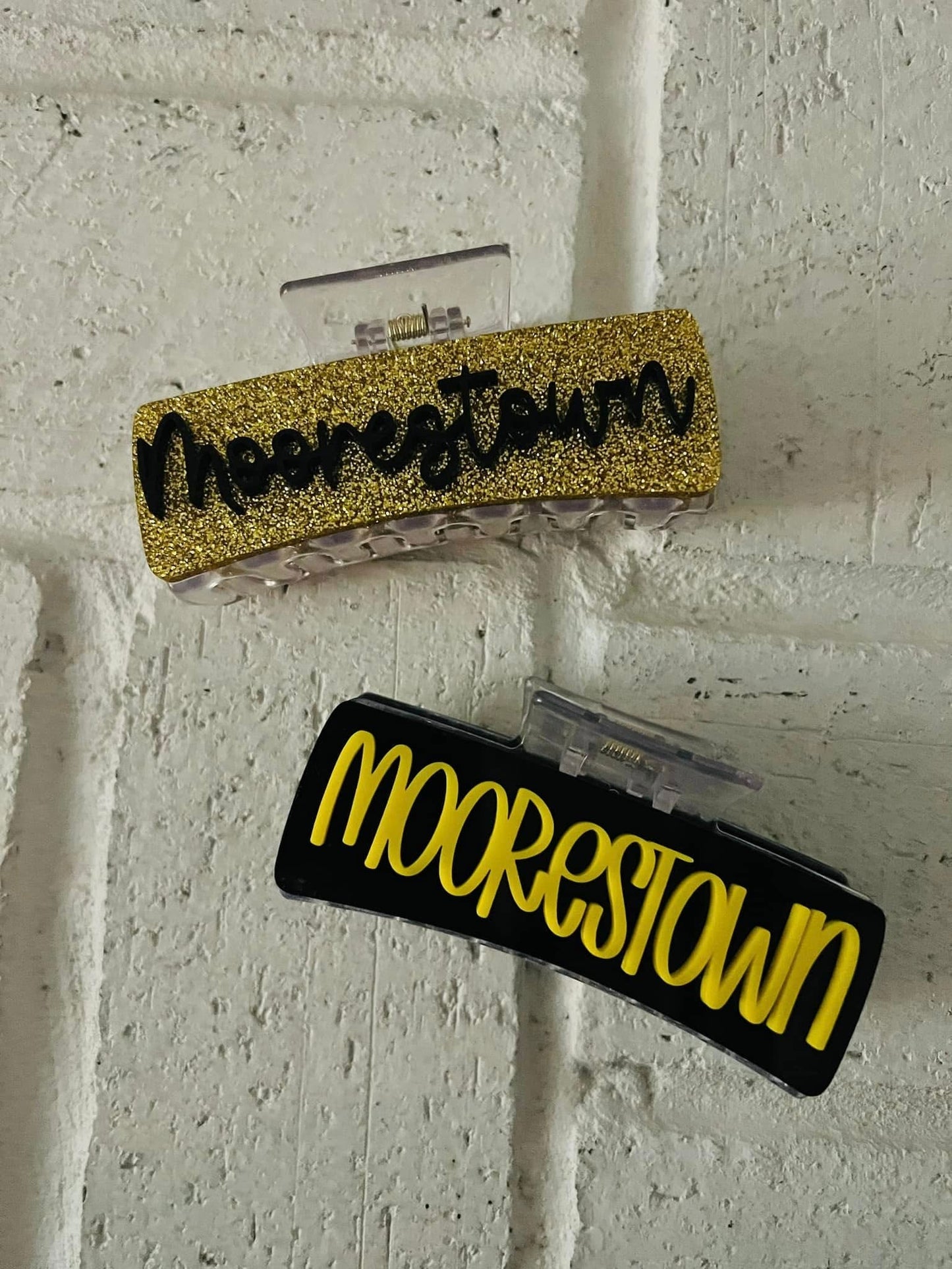PREORDER: RERUN Custom Mascot/Name Hair Clips 9.8.25 - ORDER SEPERATE