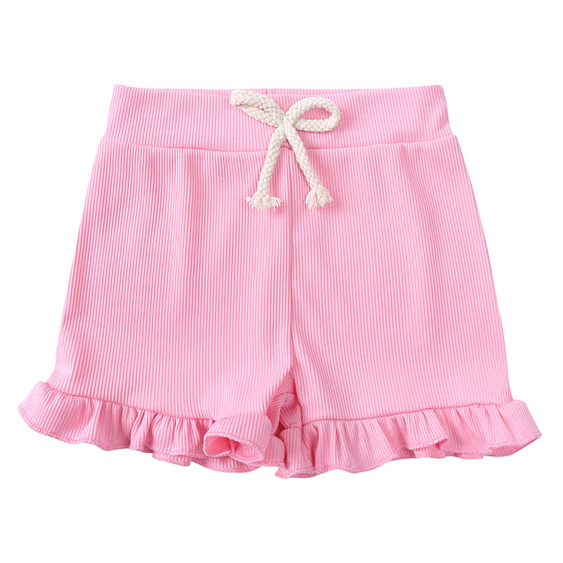 PREORDER: The Gabby Ribbed and Ruffle Girl's Play Set 5.6.24 OSYM