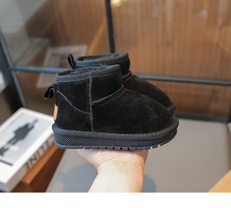 PREORDER: Faux Fur and Suede Mini Boots 9.8.25 osym