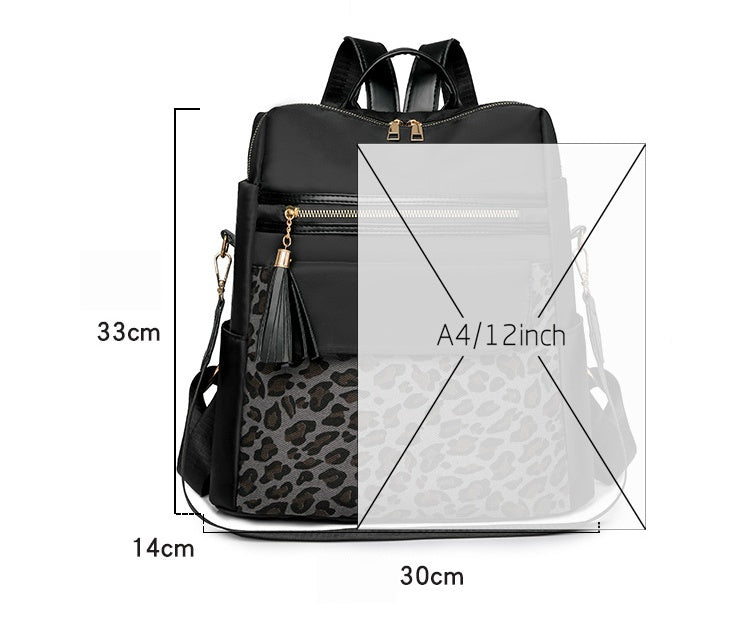 PREORDER: Two Tone Leopard Backpacks 8.24.26 OSYM
