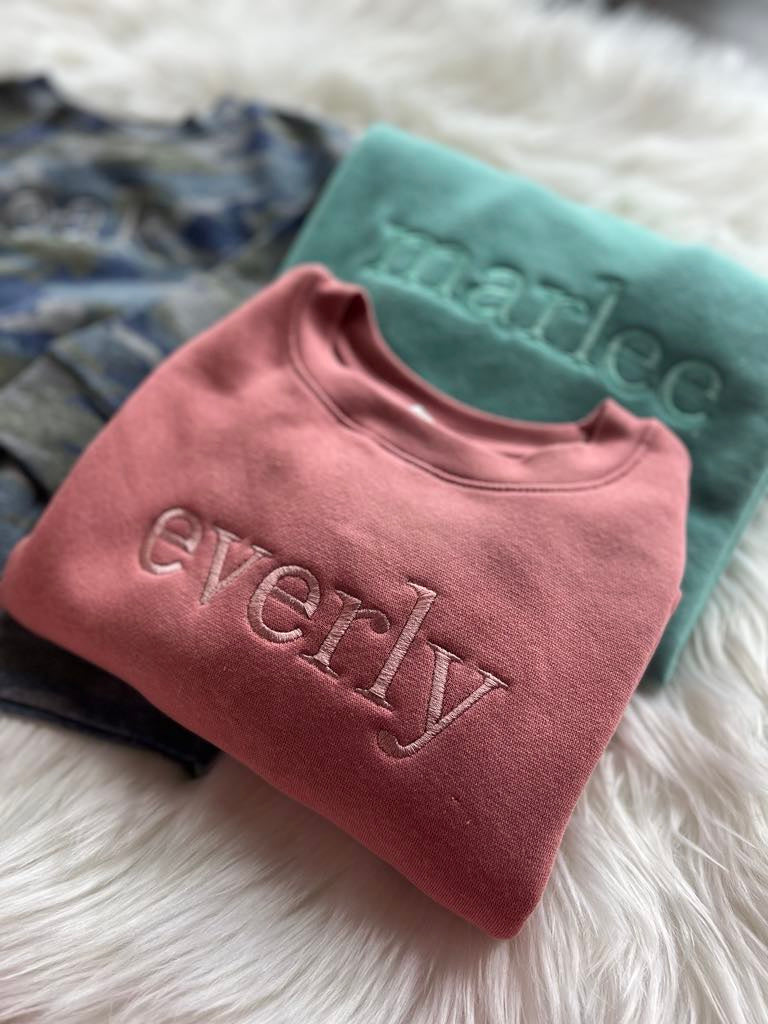 PREORDER: CUSTOM KID Crewneck- Now Adult Sizes 9.15.25 OSYM