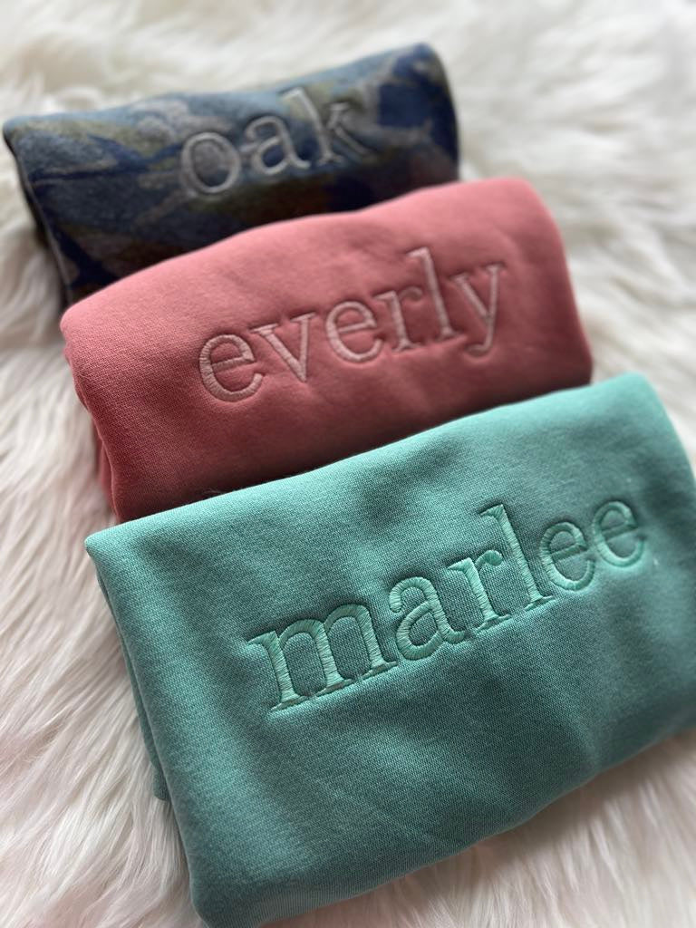 PREORDER: CUSTOM KID Crewneck- Now Adult Sizes 9.15.25 OSYM