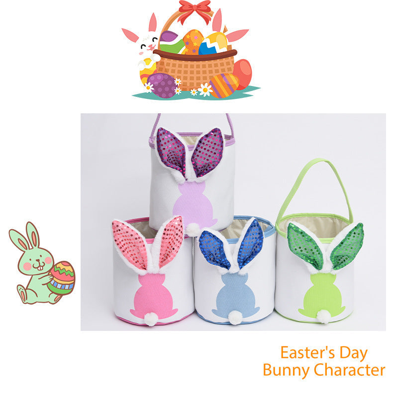 PREORDER: Light-up Bunny Ear Basket 2.12.24 OSYM