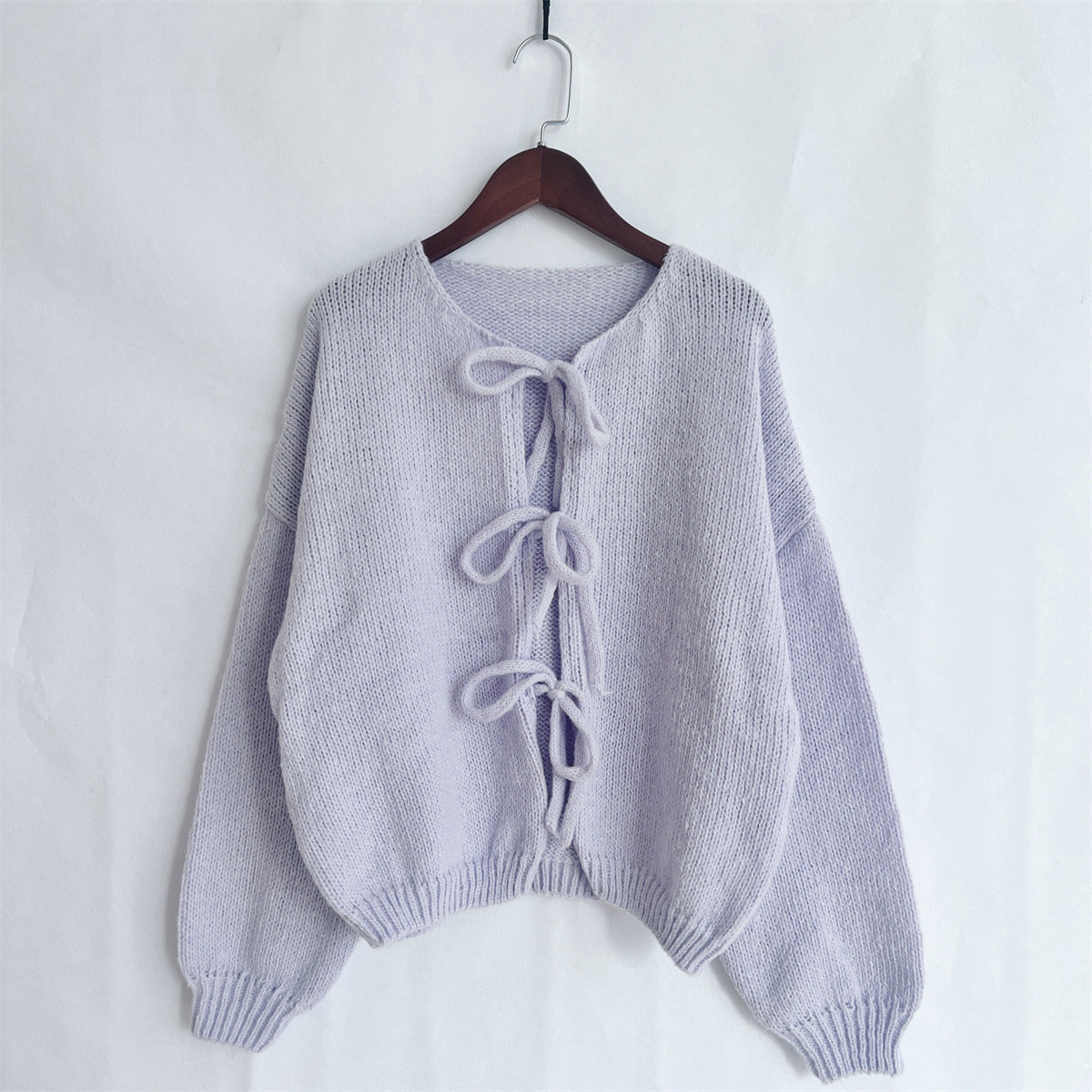 PREORDER: Bow Tie Slouchy Sweater 9.15.25