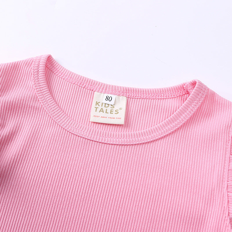 PREORDER: The Gabby Ribbed and Ruffle Girl's Play Set 5.6.24 OSYM