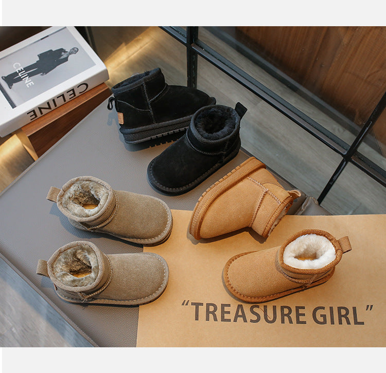 PREORDER: Faux Fur and Suede Mini Boots 9.8.25 osym