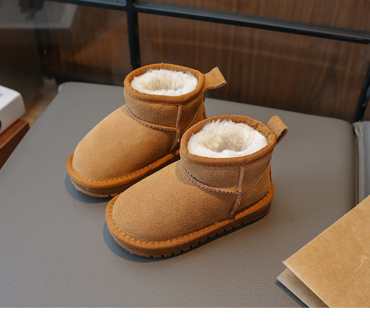 PREORDER: Faux Fur and Suede Mini Boots 9.8.25 osym