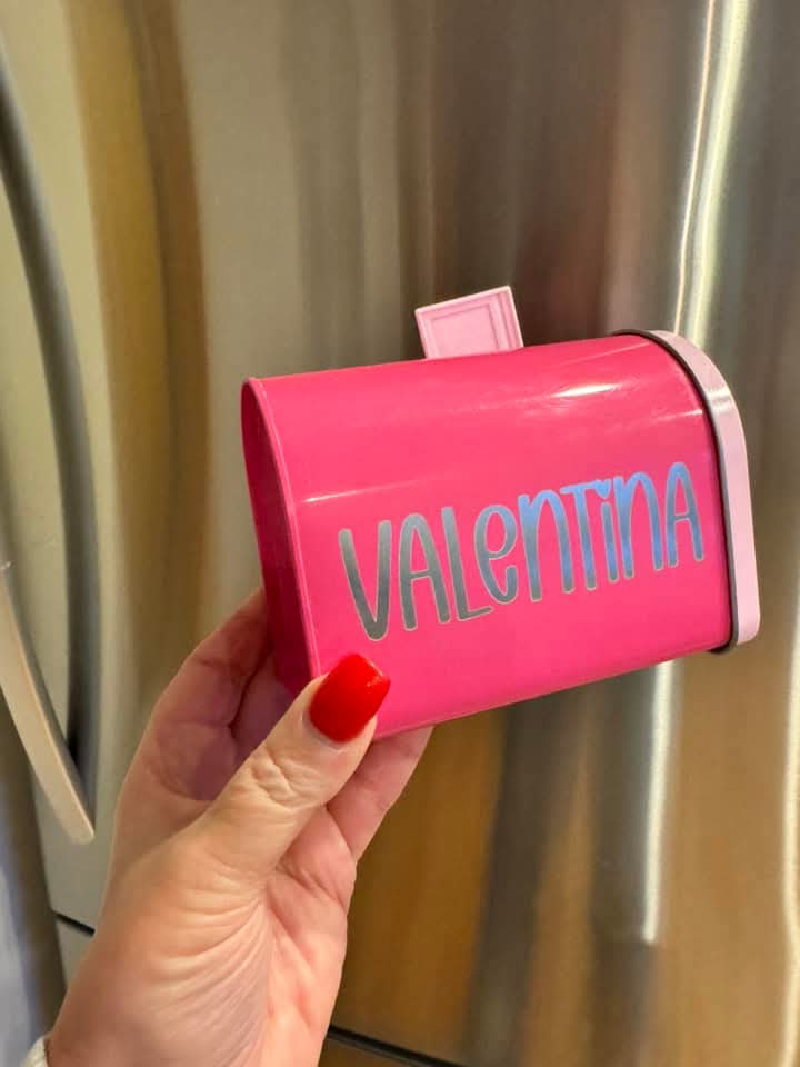 Custom Engraved Valentines Box