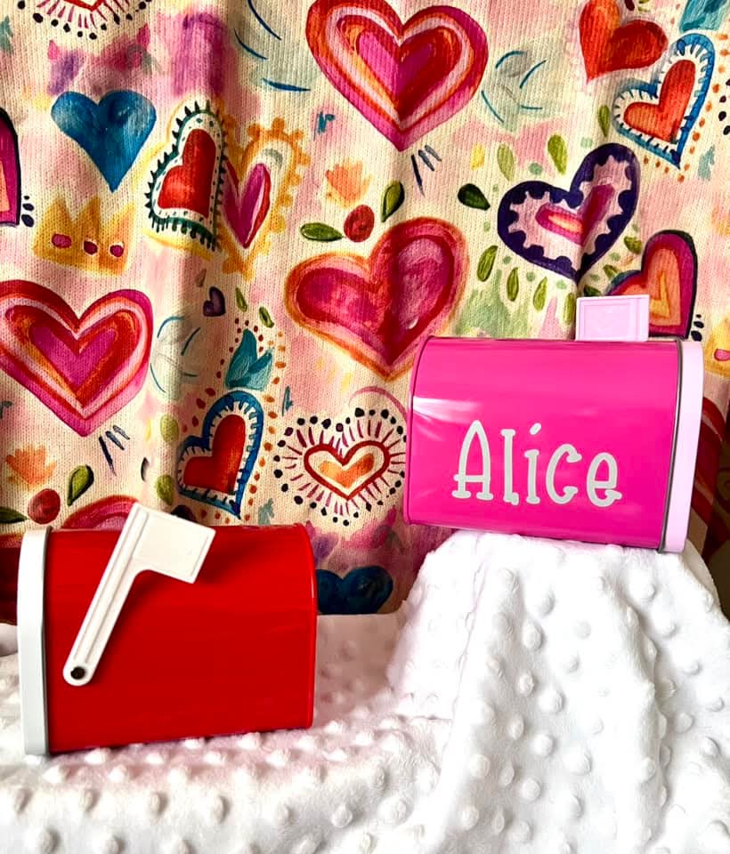 Custom Engraved Valentines Box