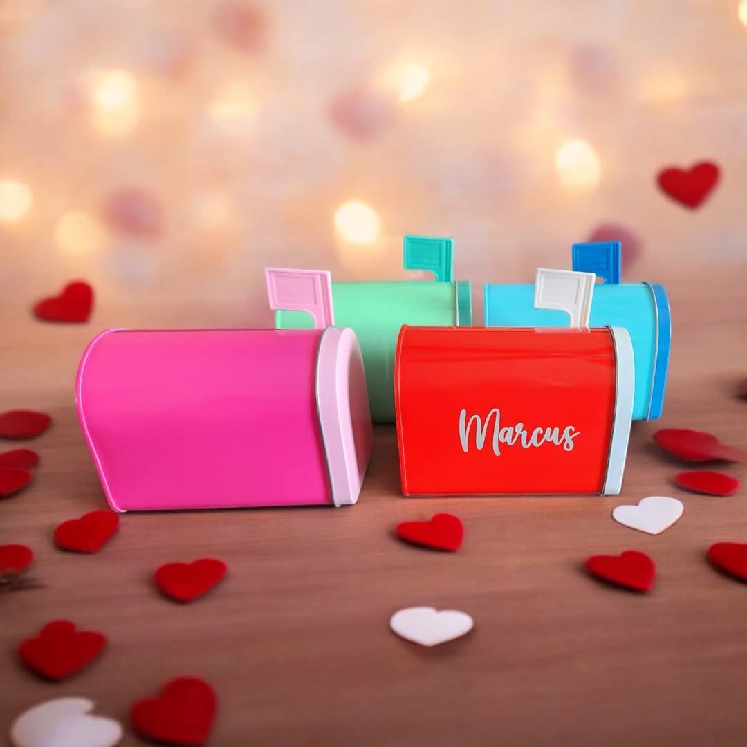 Custom Engraved Valentines Box