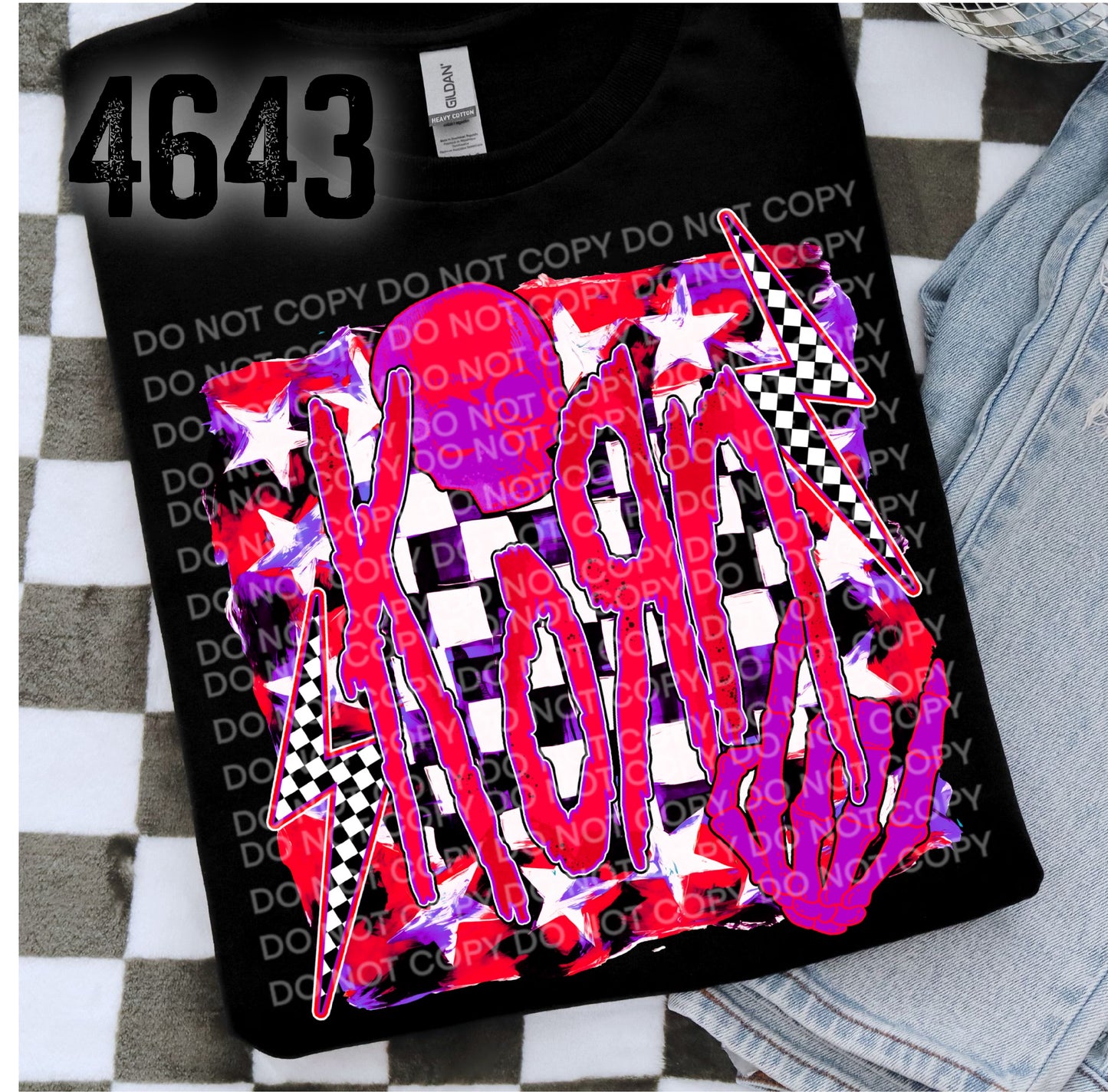 Neon band tank/tee