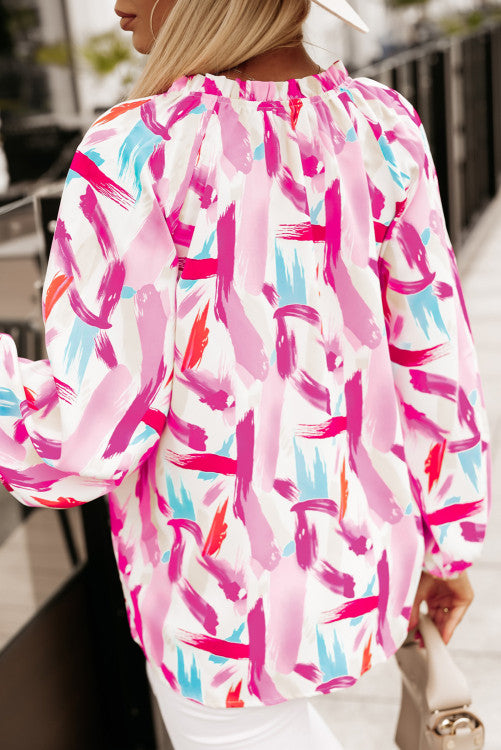 Abstract Blouse WS Oct.