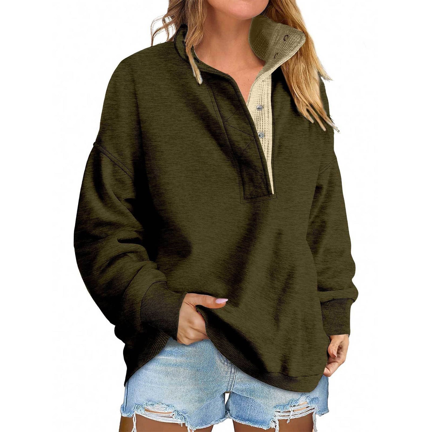 PREORDER: Alexah Waffle Henley 9.15.25