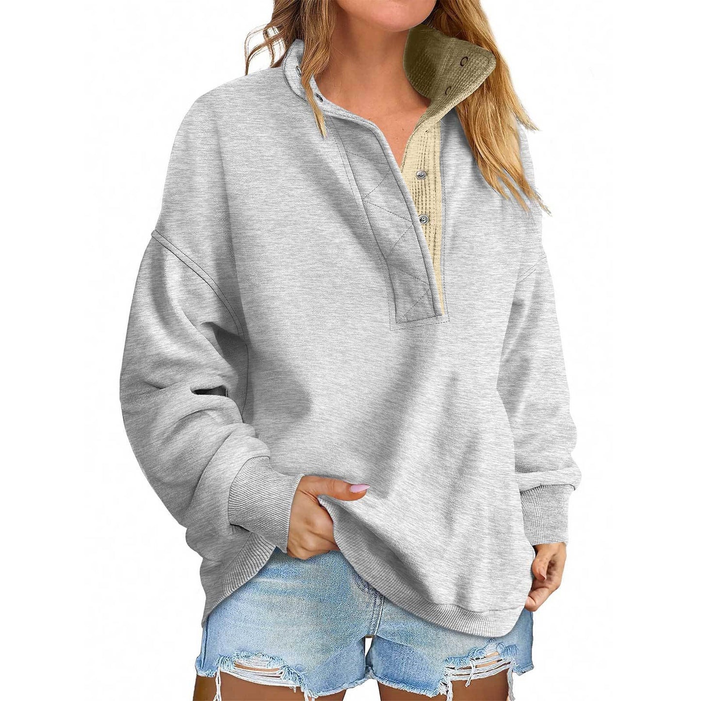 PREORDER: Alexah Waffle Henley 9.15.25