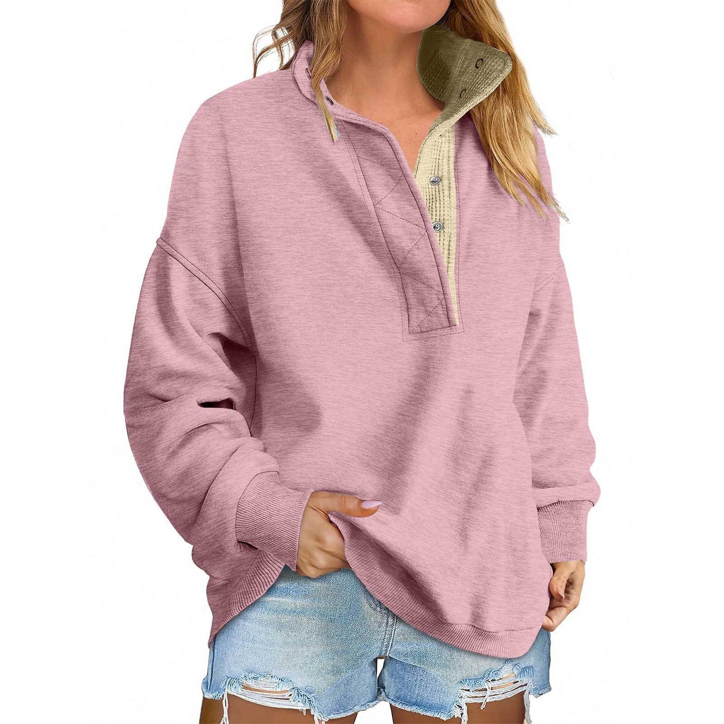 PREORDER: Alexah Waffle Henley 9.15.25