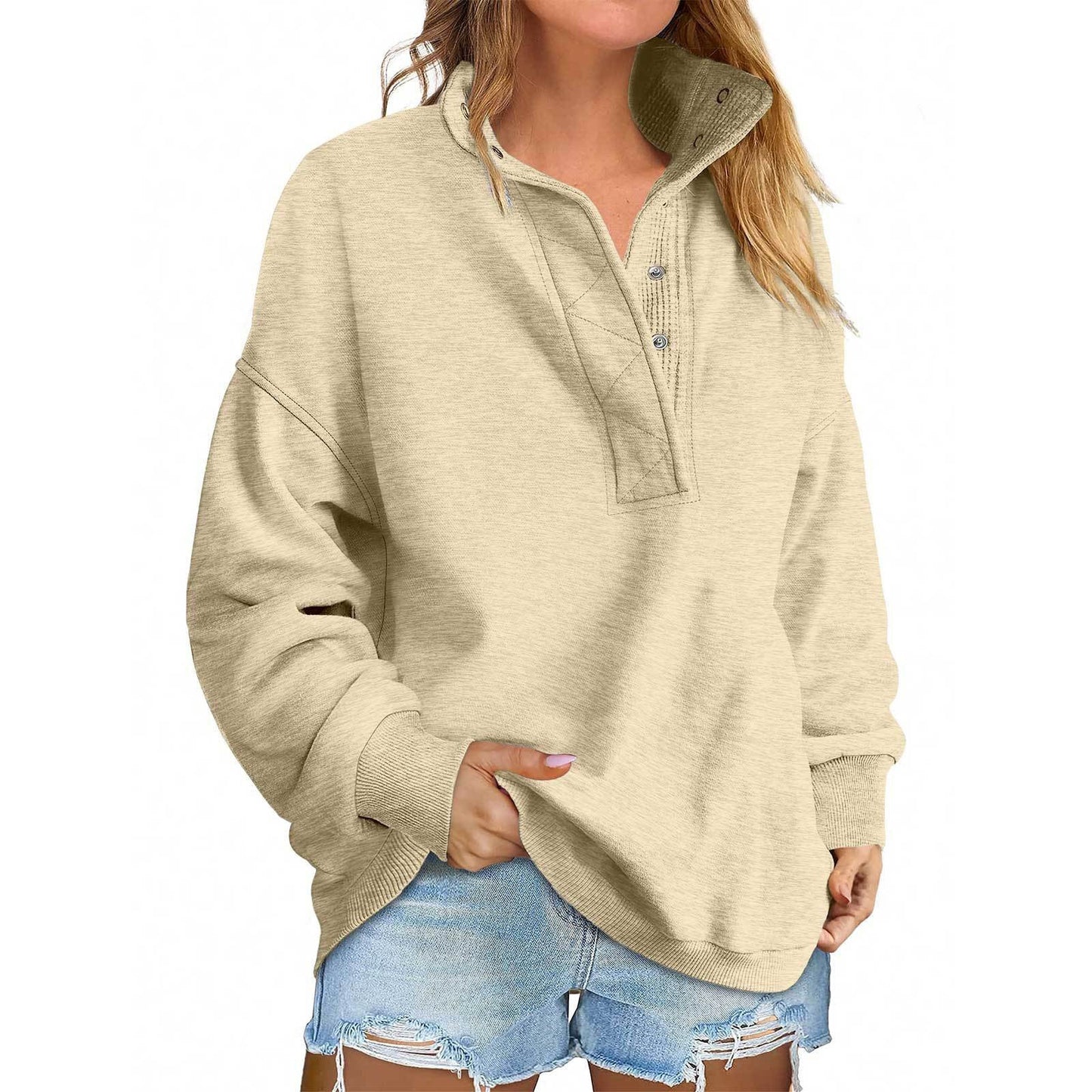 PREORDER: Alexah Waffle Henley 9.15.25