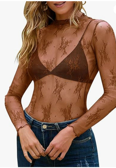 Preorder: long sleeve lace top 9.15.25