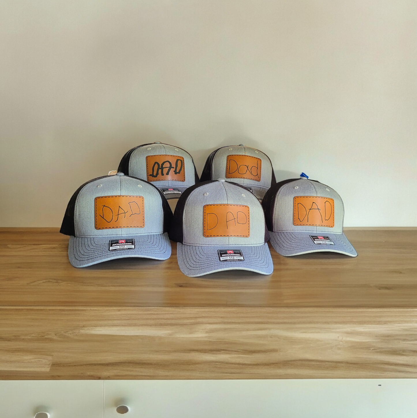 Custom handwritten/drawn/Dad snapback
