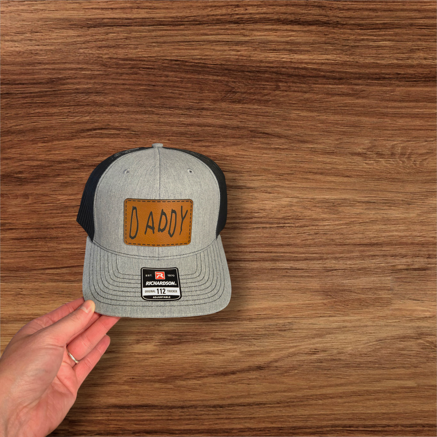 Custom handwritten/drawn/Dad snapback