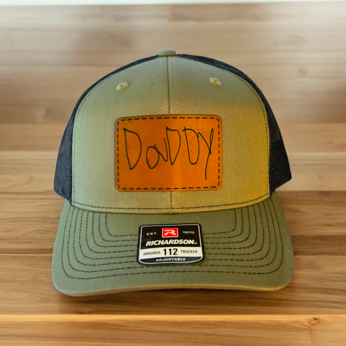 Custom handwritten/drawn/Dad snapback
