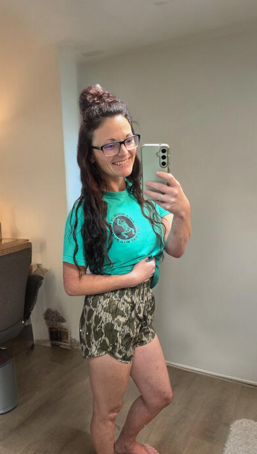 RTS IN STOCK- duck camo/bottomland shorts