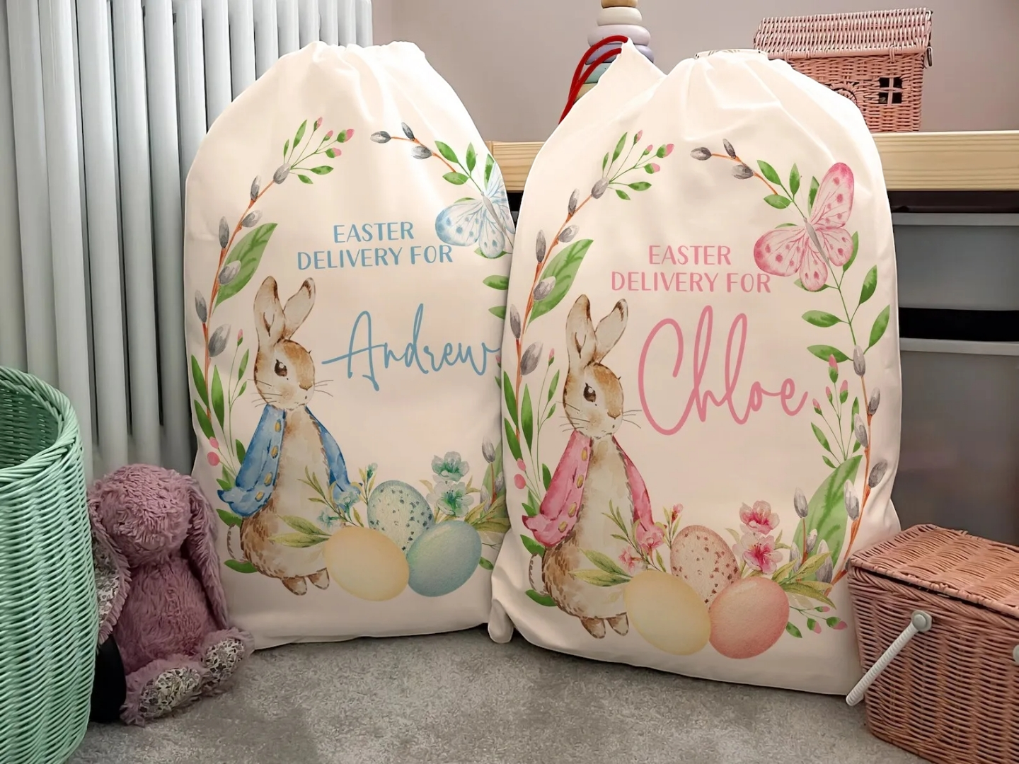 Vintage Bunny Bags