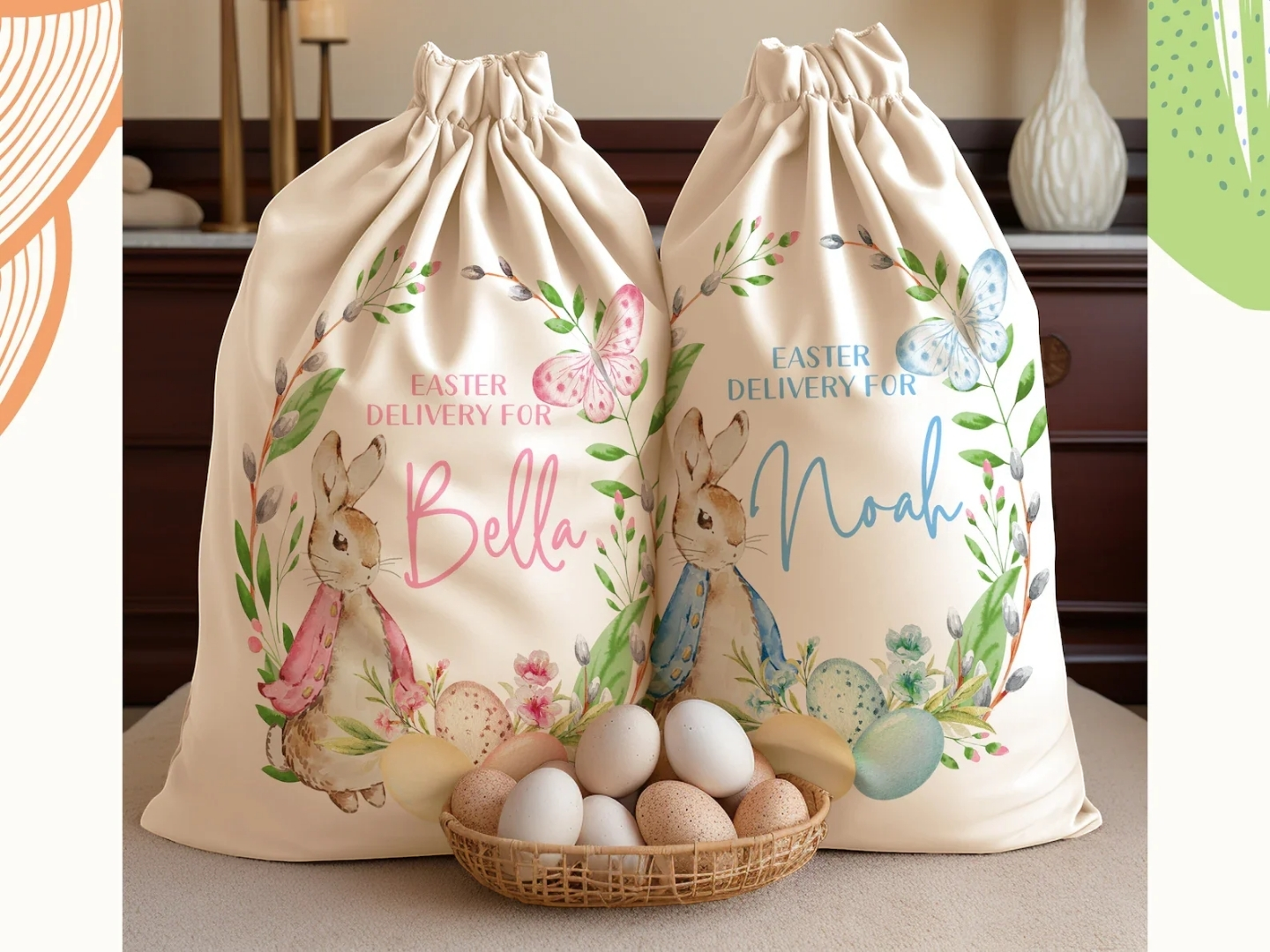 Vintage Bunny Bags
