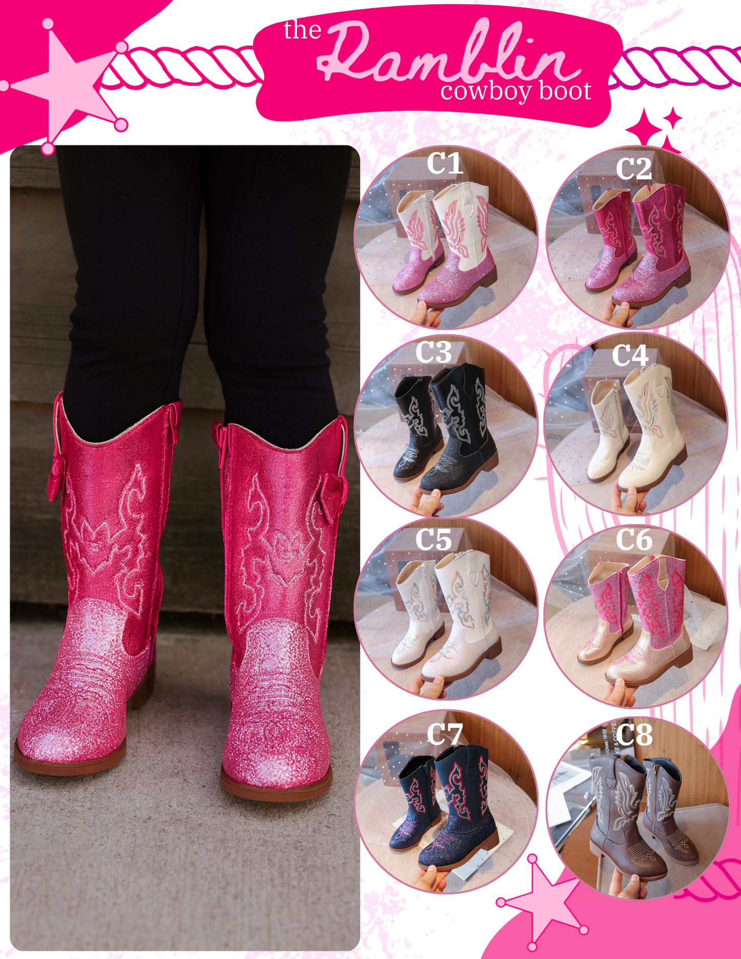 PREORDER:THE RAMBLIN COWBOY BOOT 10.13.25