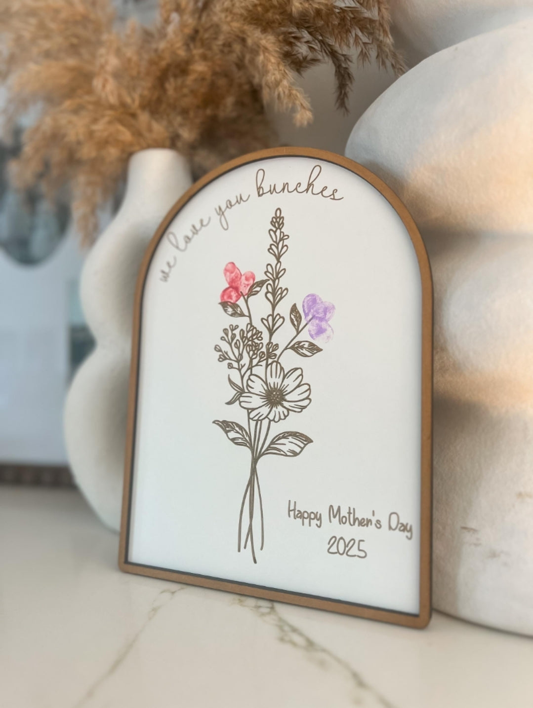 Mothers Day Fingerprint sign