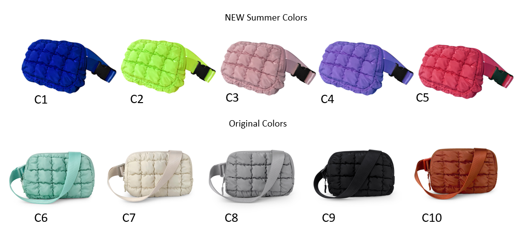 PREORDER: NEW Summer Colors- Tufted and Puffed Sling Bags 5.6.24 OSYM