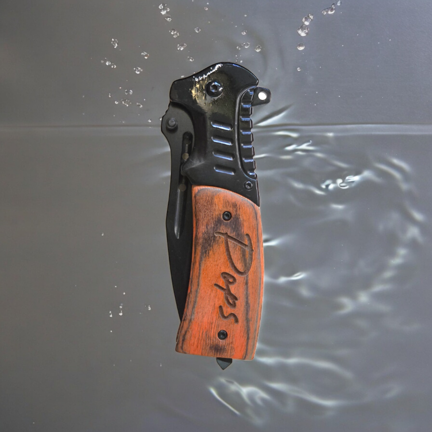 Custom Engraved Fathers Day Knife