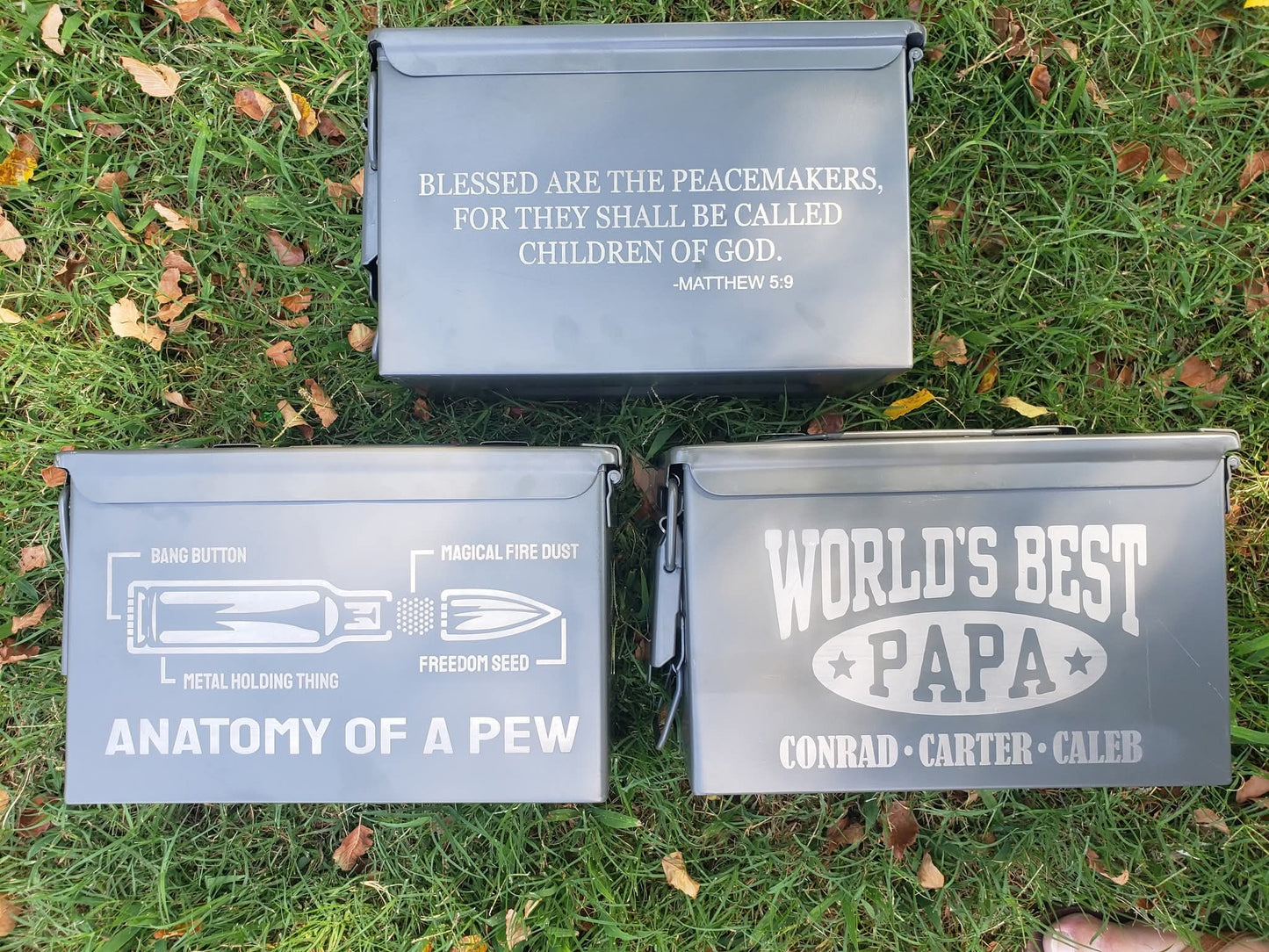 Custom Engraved Ammo Can