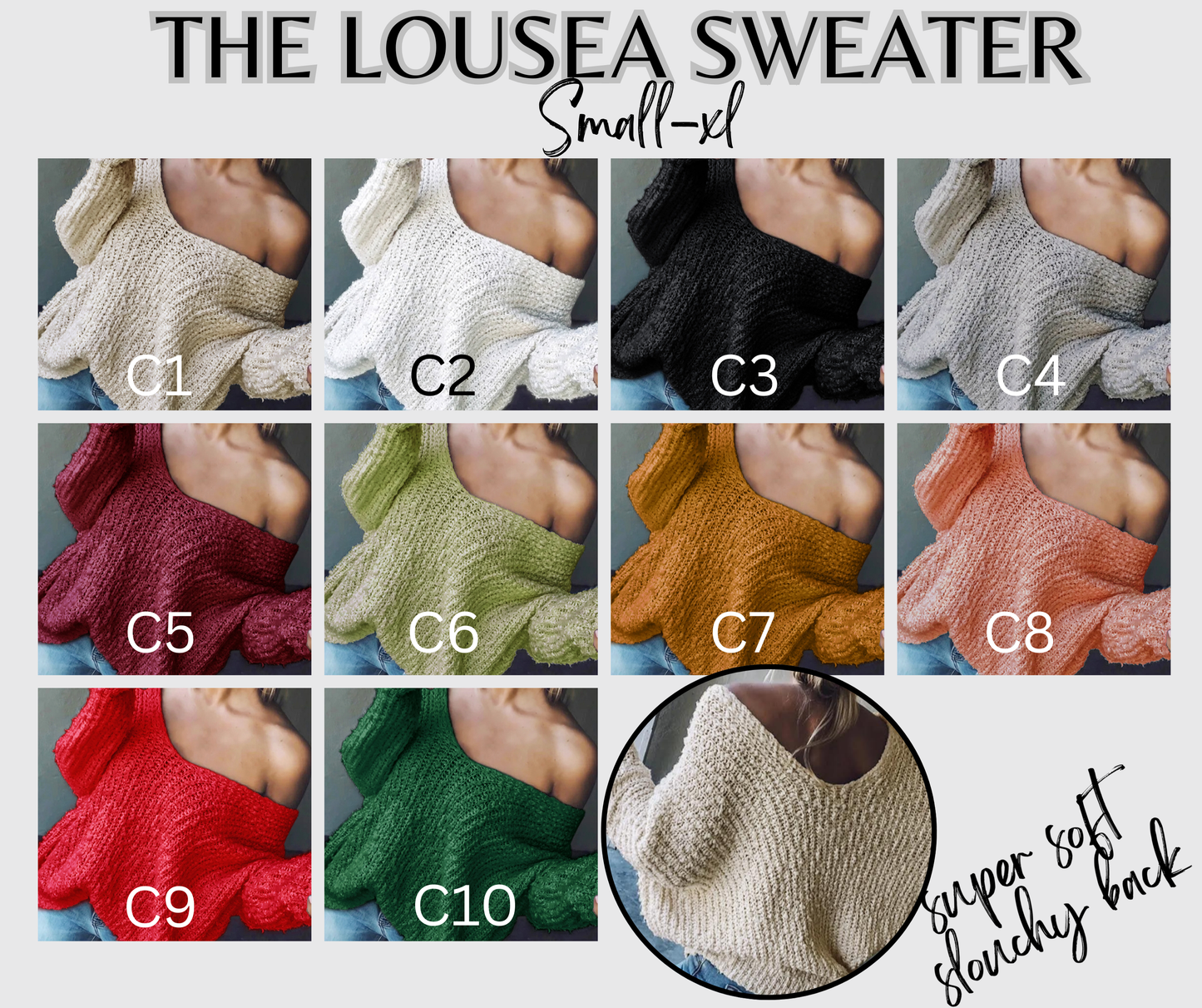 PREORDER: Lousea Sweater 9.22.25 osym