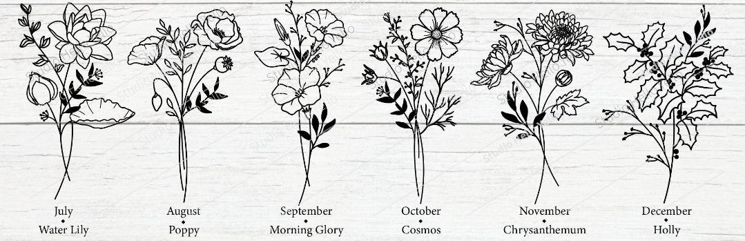 Birth Month Flower Bouquet