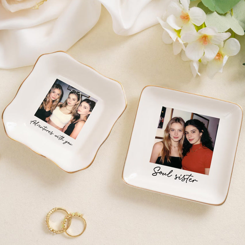 PREORDER: Cherished Moments Photo Trinket Dish (Completely Custom)  7.6.26