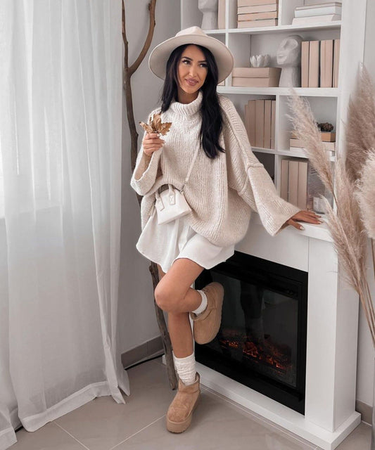 PREORDER: Mila Mock Neck Sweater 12.1.25