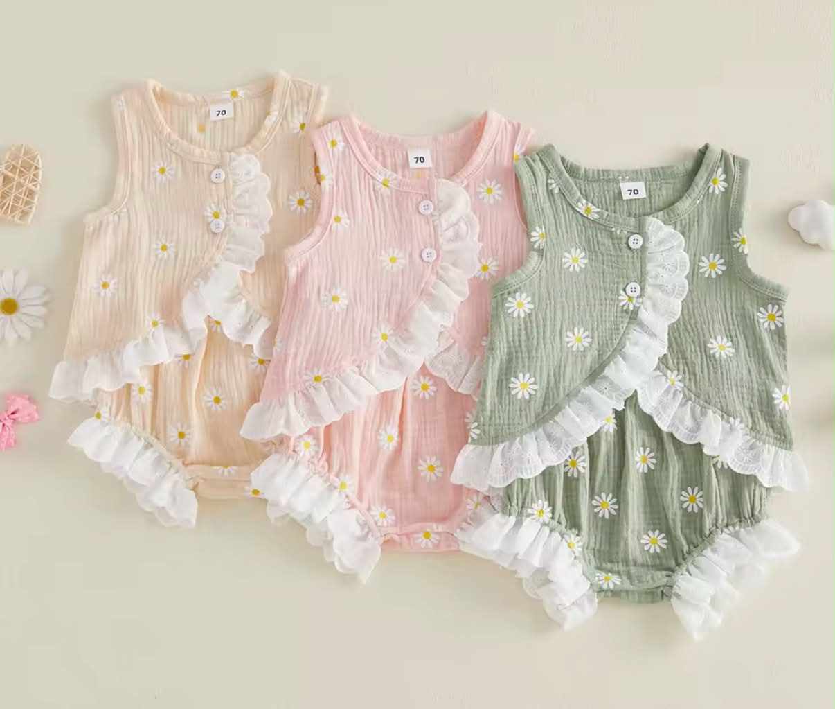 PREORDER: Daisy and Lace set 6.1.26