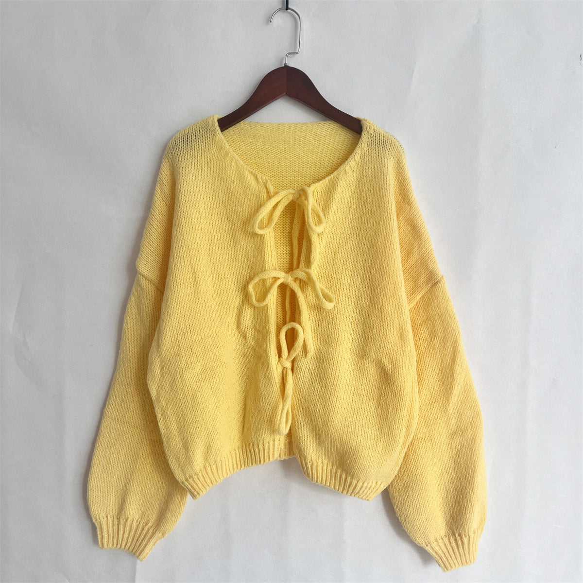 PREORDER: Bow Tie Slouchy Sweater 9.15.25
