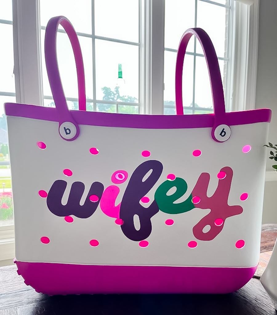 PREORDER: XL EVA CUSTOM TOTE BAG 7.7.25