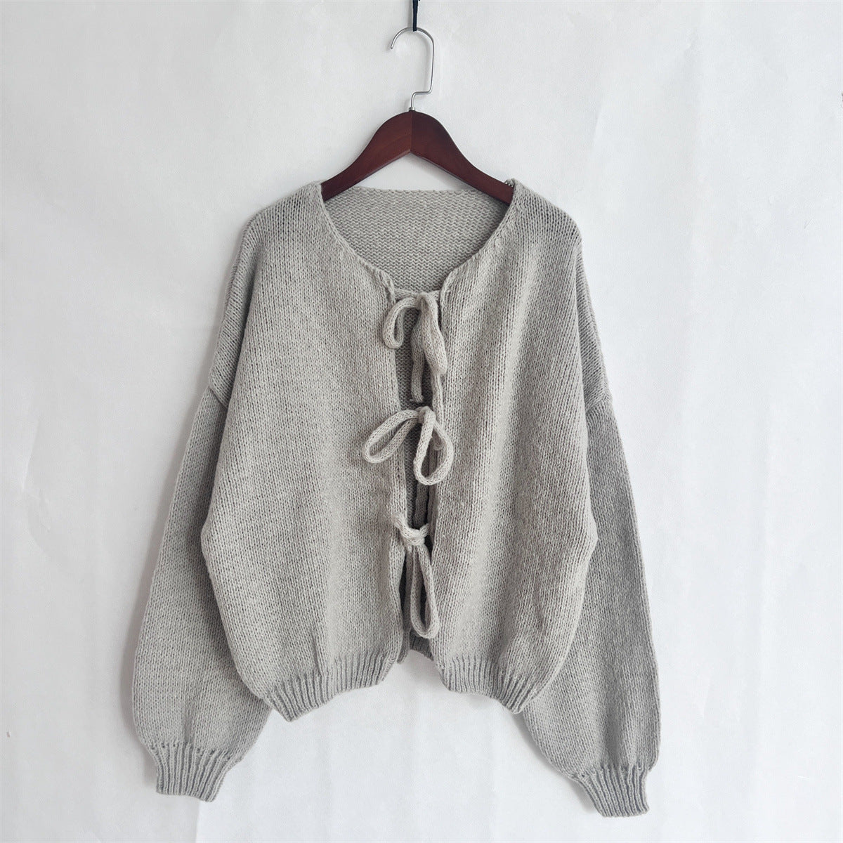 PREORDER: Bow Tie Slouchy Sweater 9.15.25