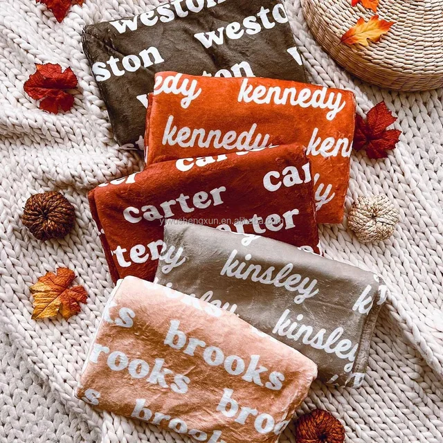 Repeating Name Blanket preorder