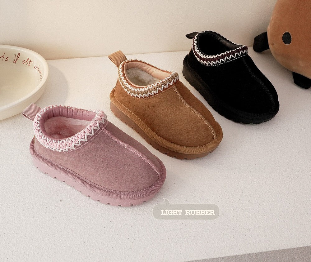 PREORDER: KID ABBA PLATFORM SLIP-ONS 10.7.24