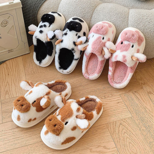 PREORDER: Cow Slippers- Adult and Kids 9.30.24 osym