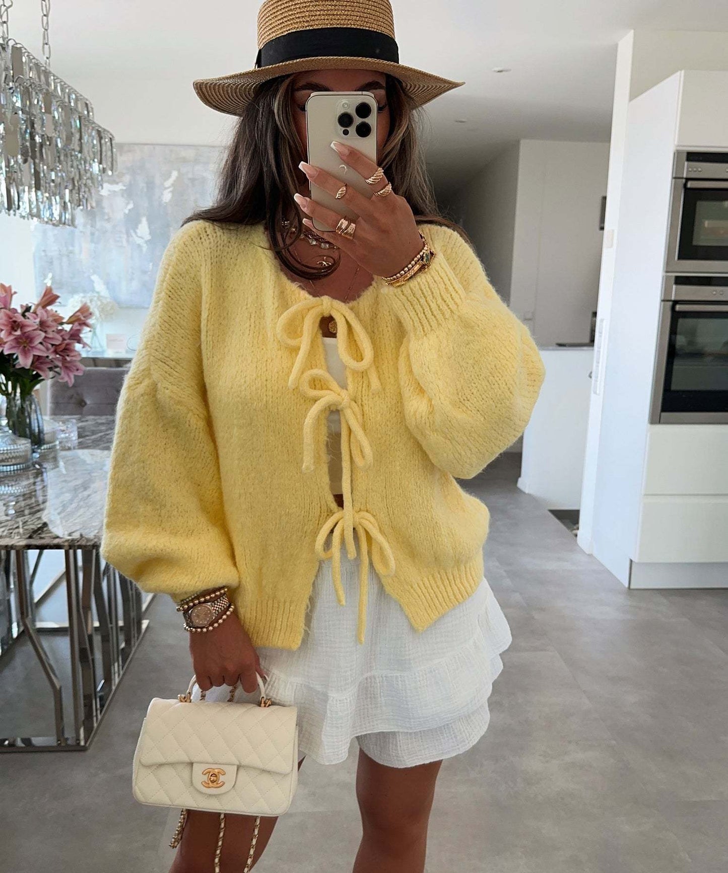 PREORDER: Bow Tie Slouchy Sweater 9.15.25
