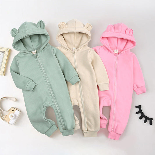 PREORDER: Hooded Bear Ear Onesie 9.30.24 osym