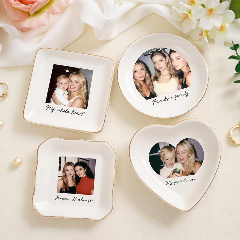 PREORDER: Cherished Moments Photo Trinket Dish (Completely Custom)  7.6.26