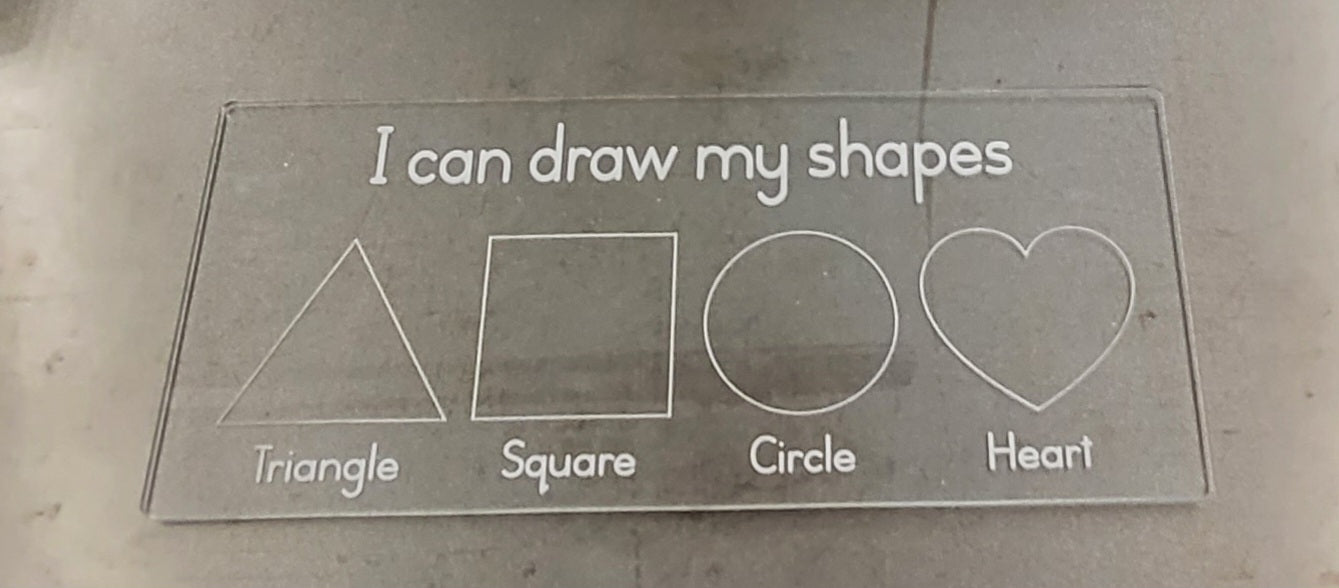 Transparent Learning Tracing Boards