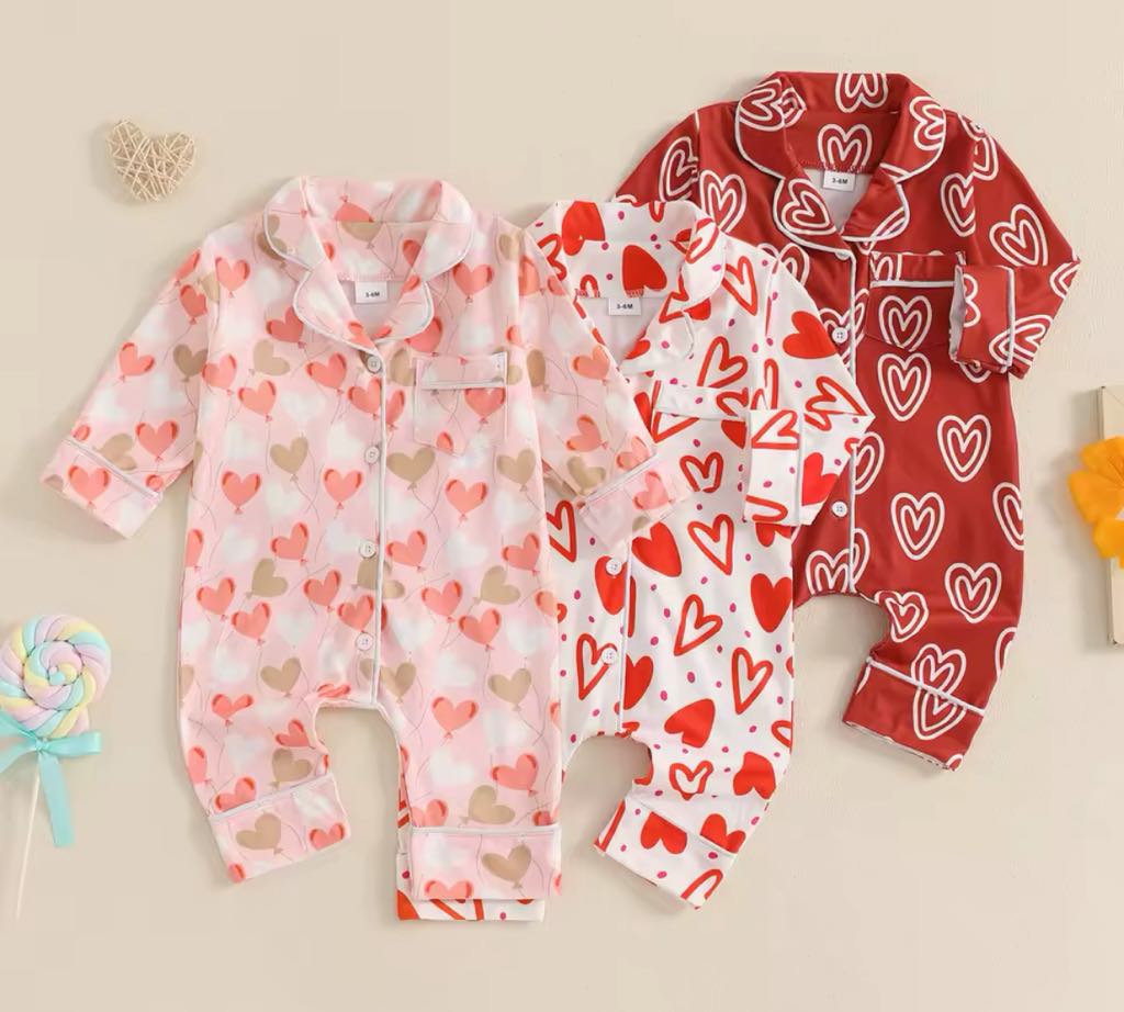 PREORDER: Warm my Heart One-piece Pajama 12.23.24 osym