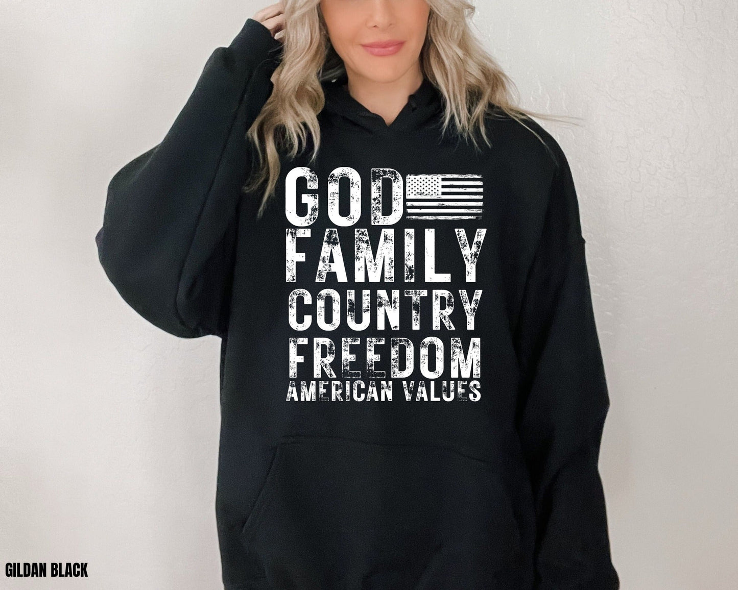 God Family Country Freedom American Values