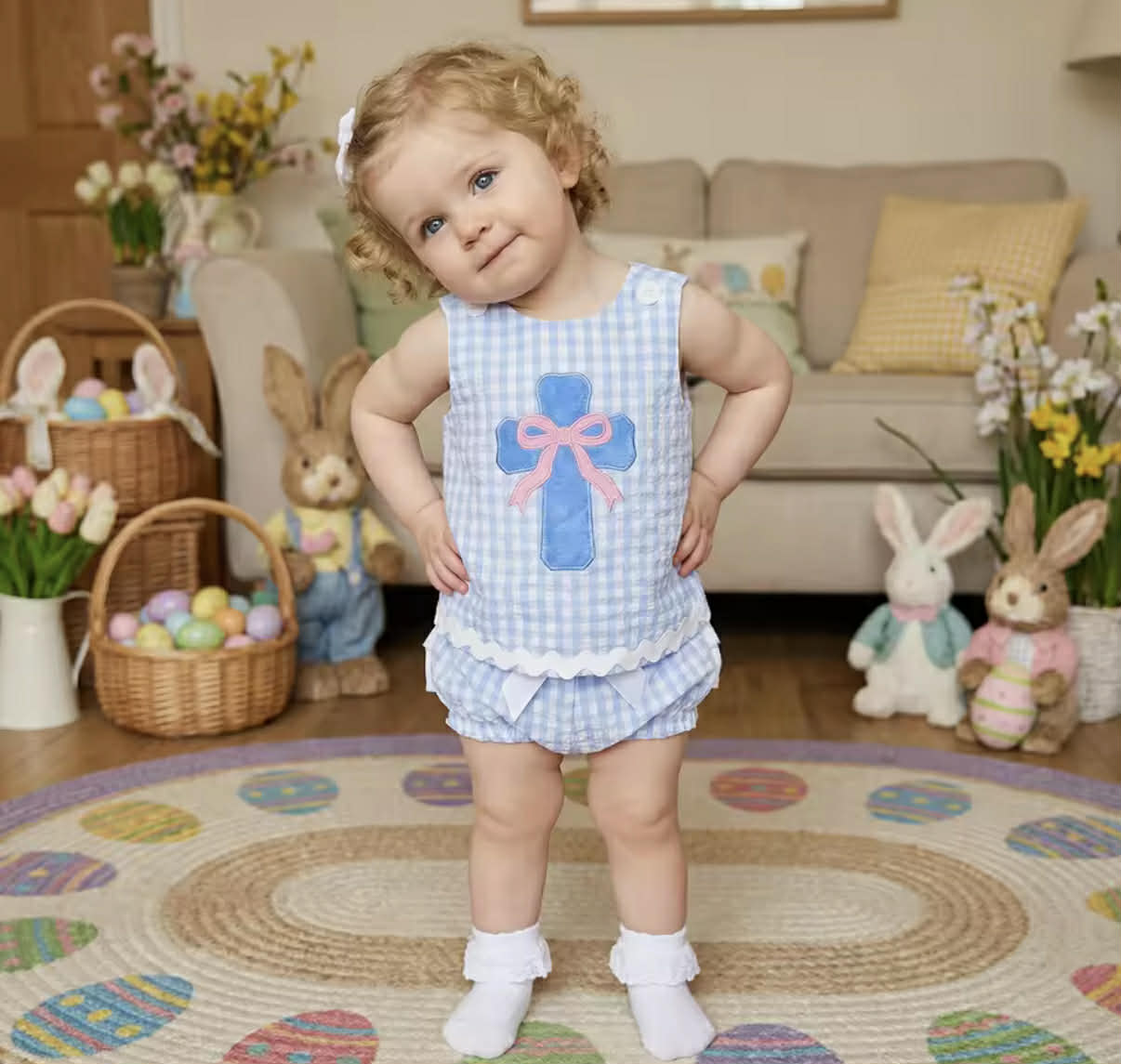 PREORDER: Lia Gingham two piece set 3.2.26